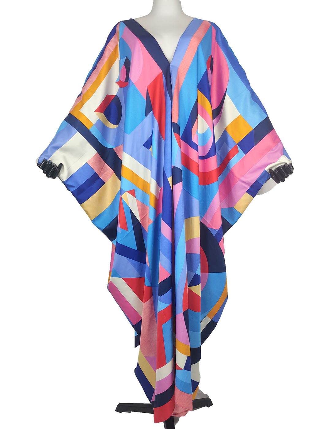 Robe maxi musulmane multicolor - Boho Summer Beach Maxi Dress avis et prix