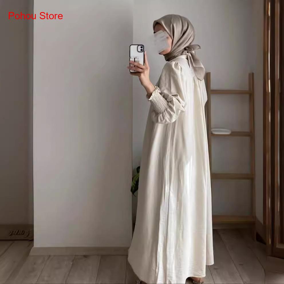 Robe chemise style coréen pour - Korean Style A Line Shirt Dress avis et prix