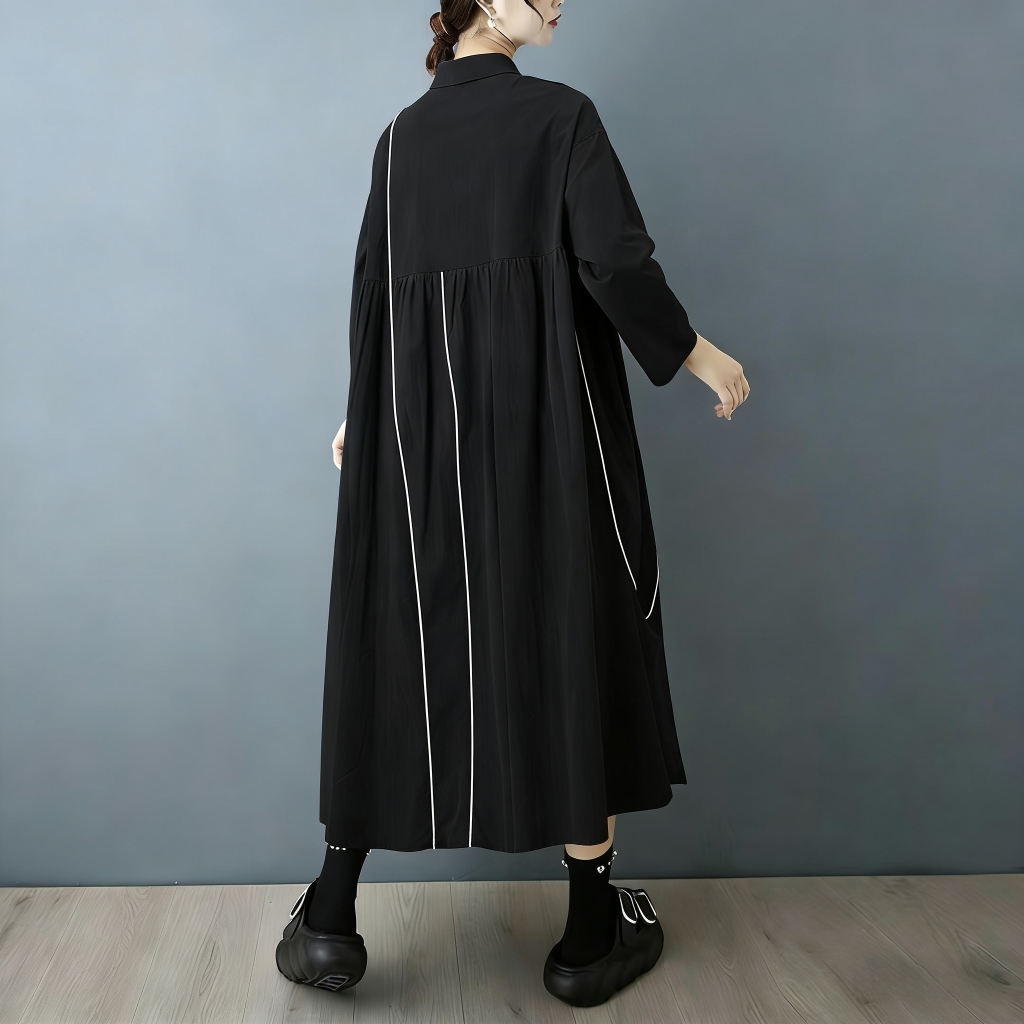 SuperAen, nouvelle collection  - Korean Style A Line Shirt Dress avis et prix