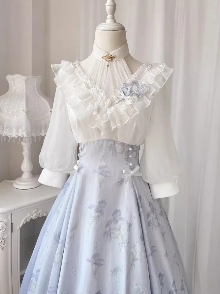 Elelgant femmes été français V - French Vintage Floral Midi Dress avis et prix