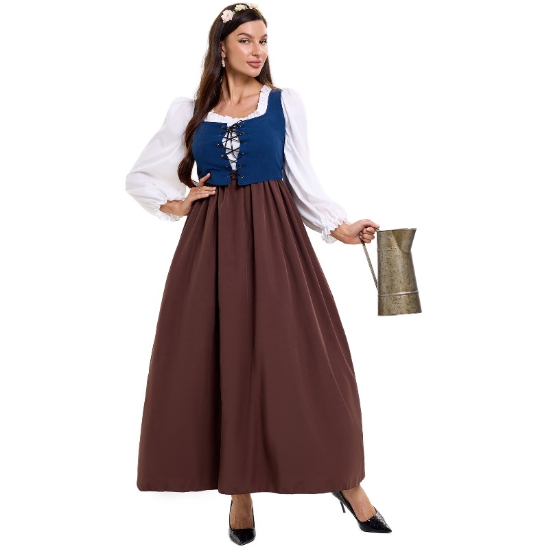 Costume de paysanne vintage po - Tops avis et prix