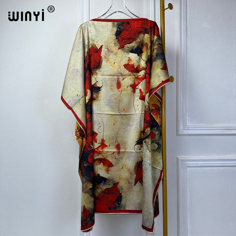 WINYI-Robe de plage de haute q - Boho Summer Beach Maxi Dress avis et prix